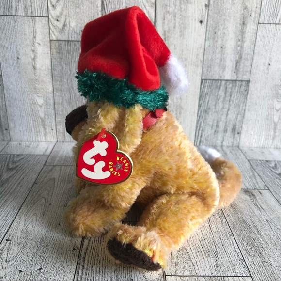 TY Beanie Baby 2001 Jinglepup Plush with Ear Tag and Tush tag - Picture 3 of 13